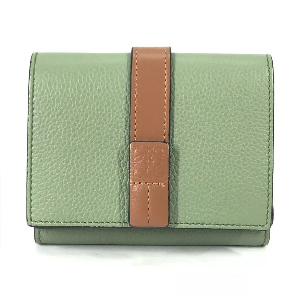 LOEWE anagram Small vertical wallet Compact wallet Trifold wallet